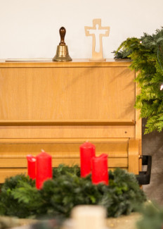 Adventskranz binden